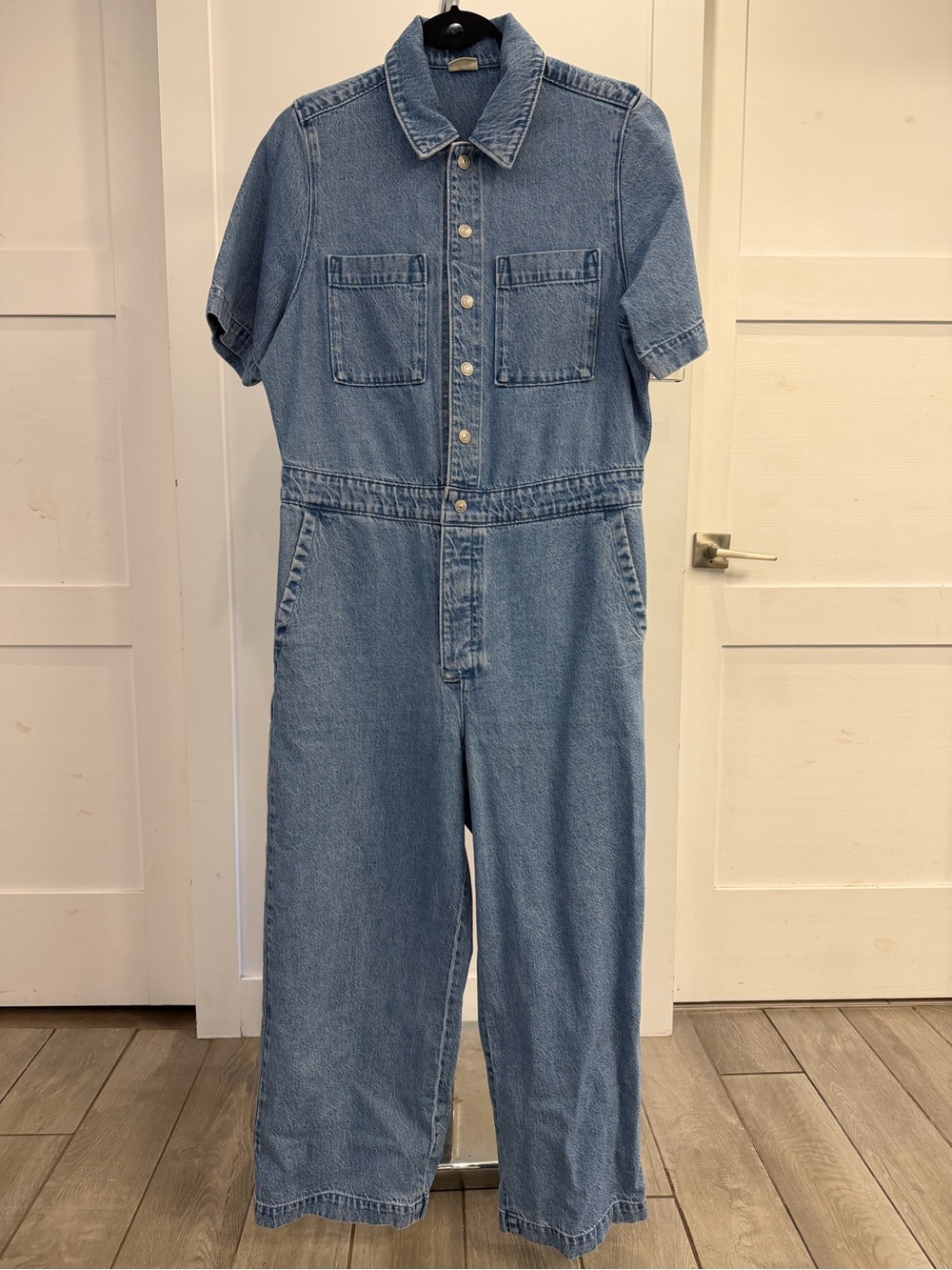 Levi's Light Blue Denim Short Sleeve Boilersuit